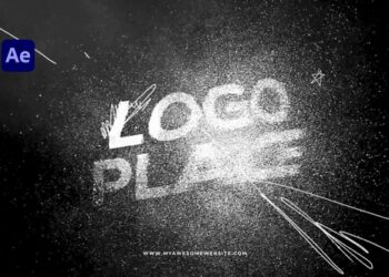 VideoHive Grunge Logo Brush Scribble 44238884