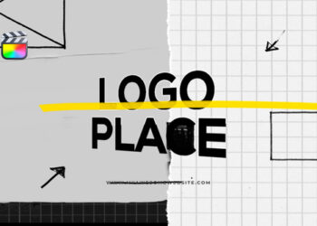 VideoHive Grunge Logo Scribble Paper 43162162