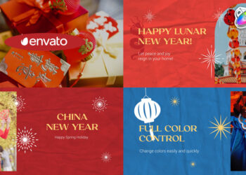 VideoHive Happy Lunar New Year Scenes for FCPX 42462529