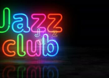 VideoHive Jazz Club nightlife neon symbol 3d flight between 43414155