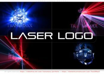 VideoHive Laser Logo Reveal 43902567