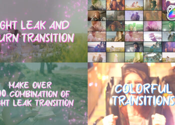 VideoHive Light Leak Transitions And Burn Transitions for FCPX 43335318
