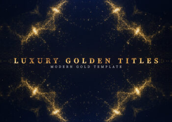 VideoHive Luxury Golden Titles 42145047