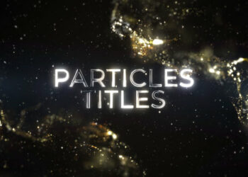 VideoHive Luxury Particles Titles 44158445