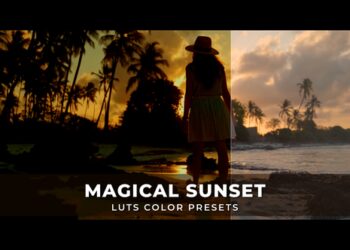 VideoHive Magical Sunset Luts 43418877