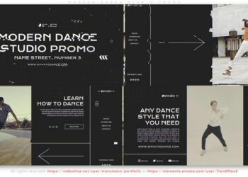 VideoHive Modern Dance Studio Promo 44444282