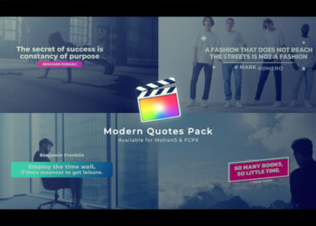 VideoHive Modern Quotes | FCPX 43007141