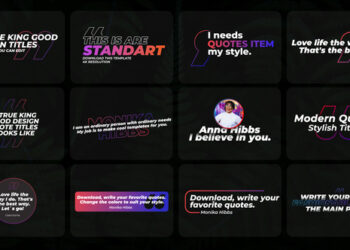 VideoHive Modern Quotes Titles | FCPX 42947446