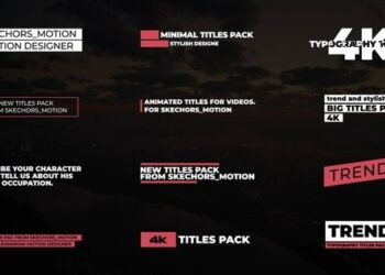 VideoHive Modern Titles | Final Cut Pro 43236003