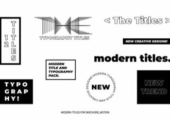 VideoHive Modern Titles | Final Cut Pro 43419610