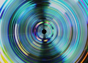 VideoHive Moving Glass Circles Looped VJ Animation 43379810
