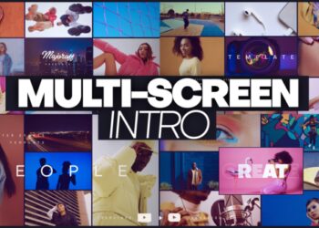 VideoHive Multi-Screen Intro 43901760