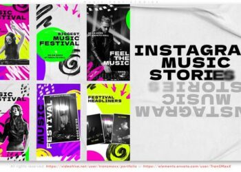VideoHive Music Fest Stories 43783780