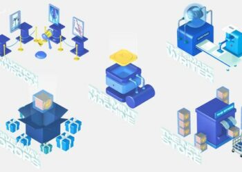 VideoHive NFT 3D Isometric Concepts 40773454