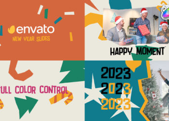 VideoHive New Year Typography Slides for FCPX 42462339