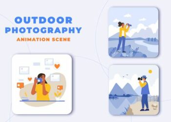 VideoHive Outdoor Photography Animation Scene After Effects Template 43961103