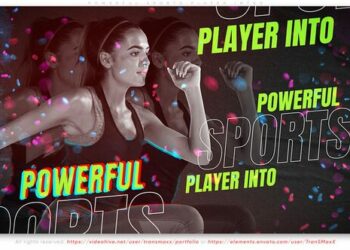 VideoHive Powerful Sports Player Intro 42147651