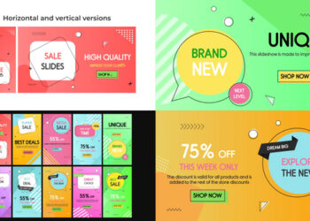 VideoHive Rounded Sales Slides for After Effects 44153991