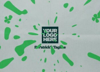 VideoHive St Patrick's Day - Ink Logo Reveal 43969735