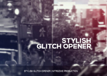 VideoHive Stylish Glitch Opener 14995256
