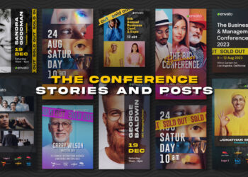 VideoHive The Conference. Stories and Posts 44238074