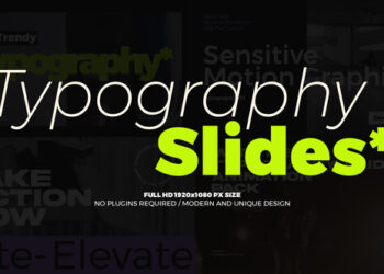 VideoHive Typography Slides 43594097