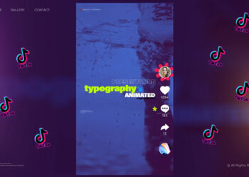 VideoHive Typography and Modern TikTok Elements 44209368