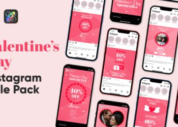 VideoHive Valentines Day Instagram Sale For Final Cut Pro X 43298016