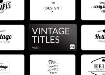 VideoHive Vintage Title 01 for After Effects 43804124