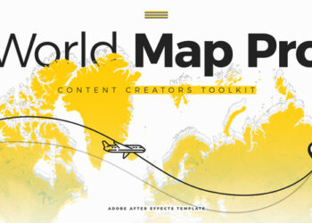 VideoHive World Map Pro - Content Creators ToolKit 43152841