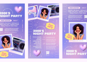 VideoHive Y2K Party Video Template 43856247