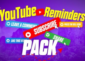 VideoHive YouTube Reminders Pack 43422123