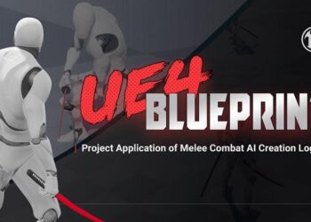 Wingfox – Unreal Engine 4 Blueprint-Project Application of Melee Combat AI Creation Logic