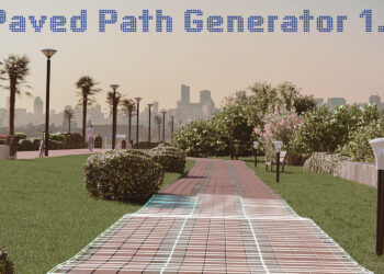 Blender Market - Paved Path Generator 1.3 1.3