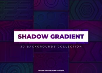VideoHive 30 Shadow Gradient Backgrounds 44632367