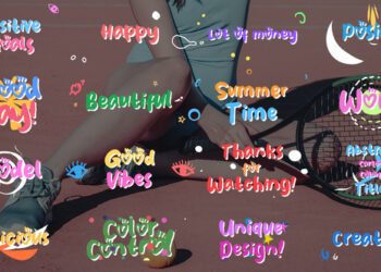 VideoHive Abstract Cartoon Colorful Titles for After Effects 44392324