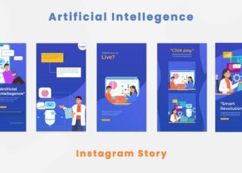 VideoHive Artificial Intelligence Instagram Story 44420207