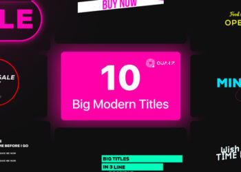 VideoHive Big Modern Titles Vol. 01 44614765