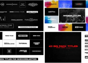 VideoHive Big Pack Titles | After Effects 44442082