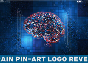 VideoHive Brain Pin-Art Logo Reveal 44639127