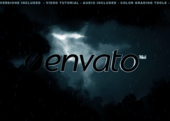 VideoHive Cinematic Dark Sky Logo Opener 5639428