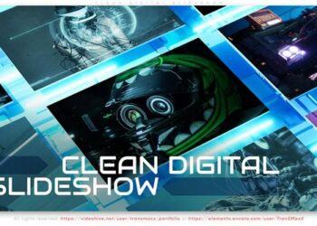 VideoHive Clean Digital Slideshow 44746767