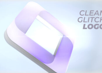 VideoHive Clean Glitch Logo 44705087