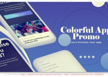 VideoHive Colorful App Promo 44599388