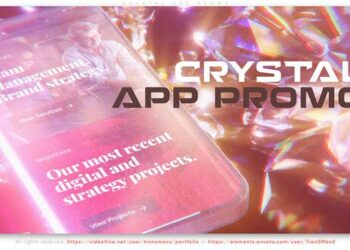 VideoHive Crystal App Promo 44283811