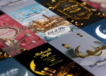 VideoHive Eid Mubarak and Ramadan Stories Pack 44743708