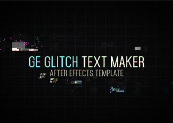 VideoHive Ge Glitch Text Maker 8128144