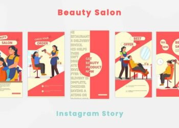 VideoHive Girls Beauty Salon Instagram Story 44420511