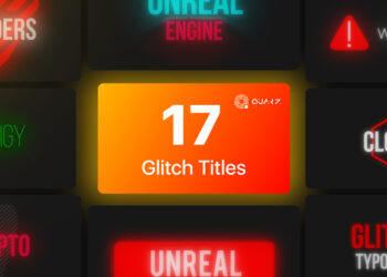 VideoHive Glitch Titles Vol. 02 44614910