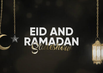 VideoHive Golden Eid ad Ramadan Slideshow 44550734